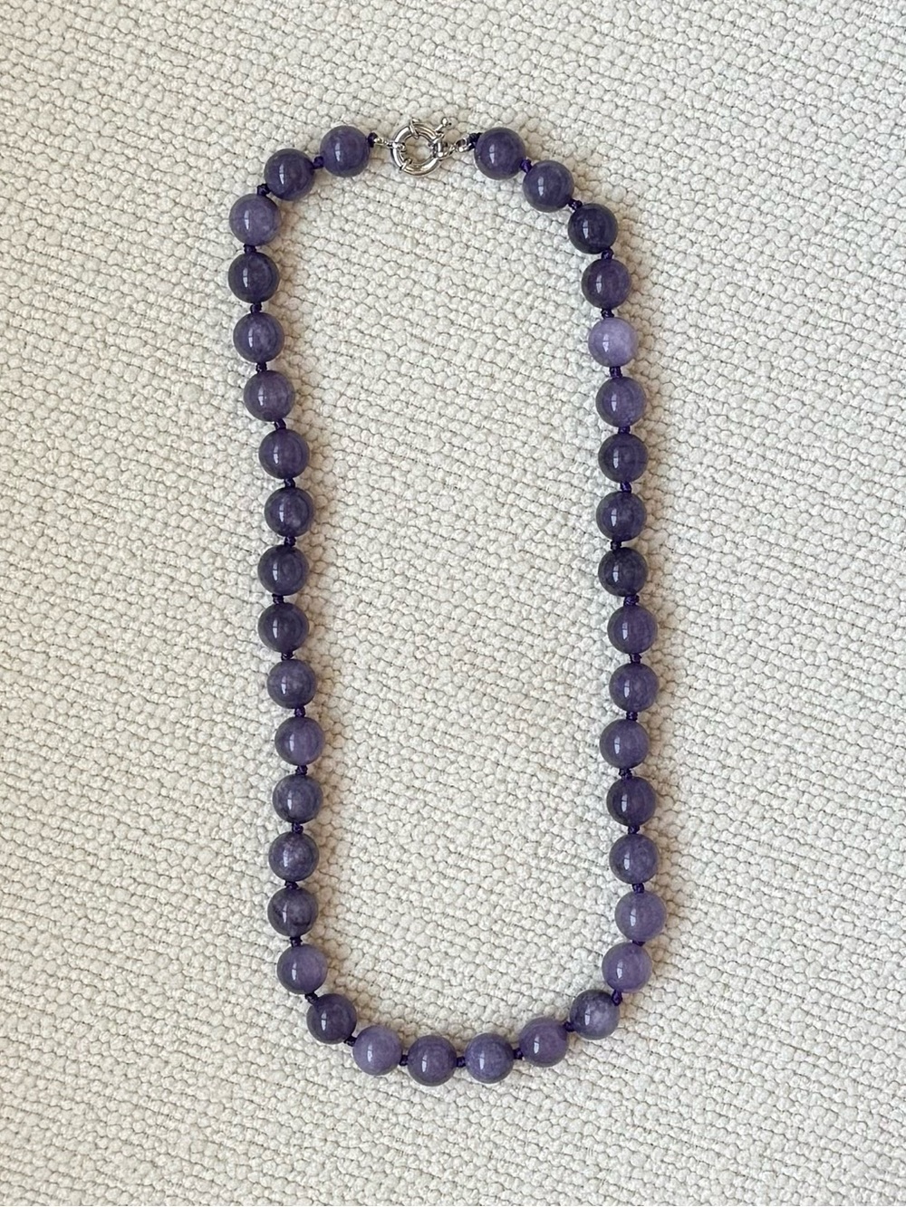 NWOT Tuckernuck Violet Chalcedony Necklace